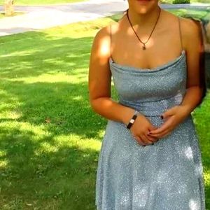 Silver dress
